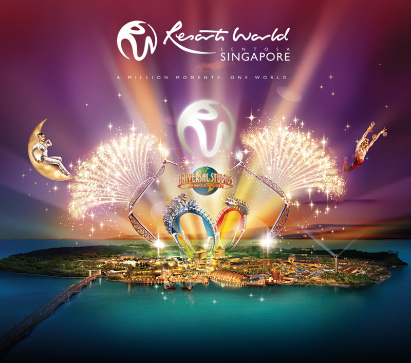 Resorts World Sentosa Singapore - A Million Moments. One World.